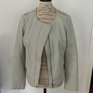 Josie Mikita Lamb Leather Motor Jacket